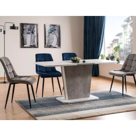 Chic Velvet chair navy blue Bluvel 86 Signal