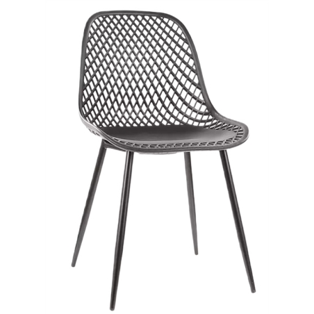 Corral A Chair Black Frame Black Signal