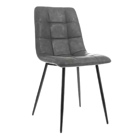 Look chair grey eco leather Signal