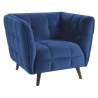 Fotel Castello 1 Velvet Granatowy Bluvel 86 Signal