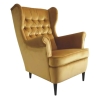 Fotel Harry Velvet Bluvel 68 Signal