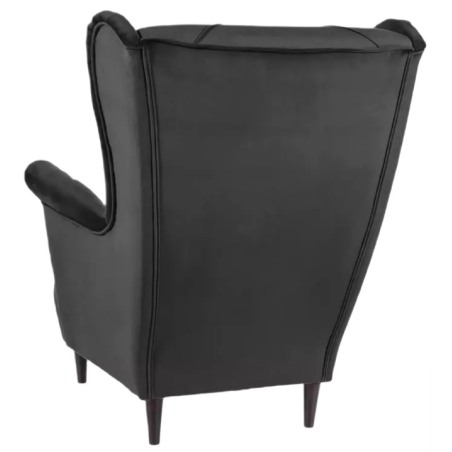 Fotel Lady Velvet Czarny Bluvel 19 Signal