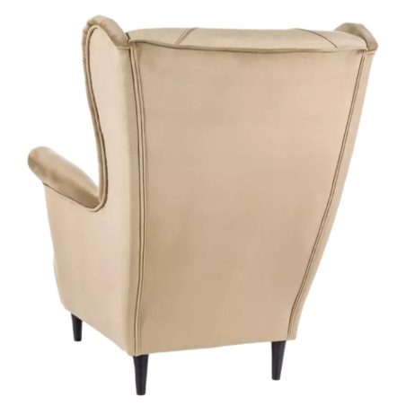 Lady Velvet Beige Bluvel 28 Signal armchair