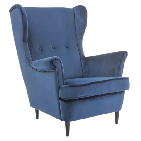 Lord Velvet armchair Blue Bluvel 86 Signal