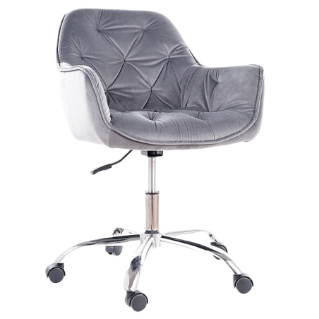 Q-190 Velvet swivel armchair Signal