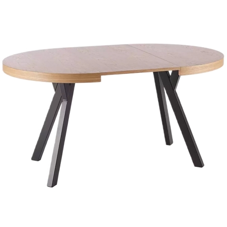 Domingo table natural oak veneer/black (100-250) Signal
