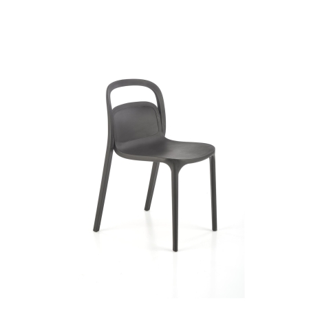 Krzesło K490 plastik czarny