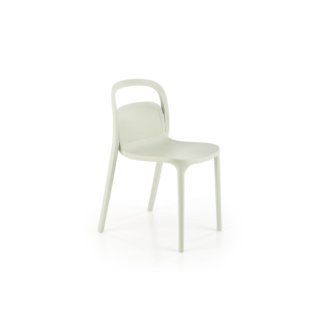 Krzesło K490 plastik miętowy