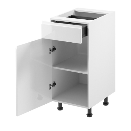 Base cabinet D40S1 with one drawer Aspen Gala Meble