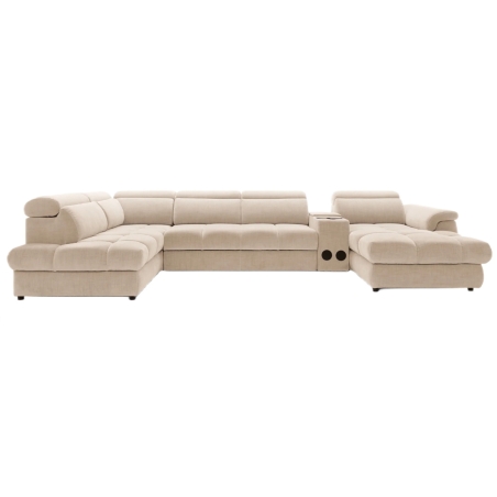 Campo Modular Corner Sofa with Bar Unit - Puszman