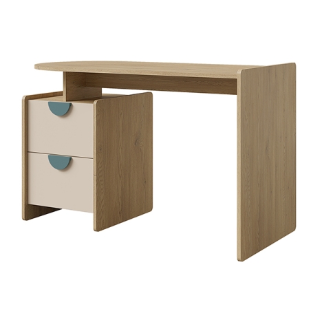 Biurko Lexi 12 L/P dąb cremona / macadamia /morski