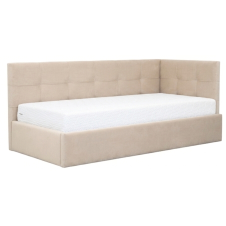 Łóżko młodzieżowe z pojemnikiem 120x200 Buba New Elegance