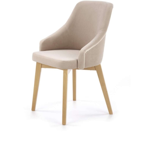 Toledo 2 chair honey oak / SOLO 252 Halmar