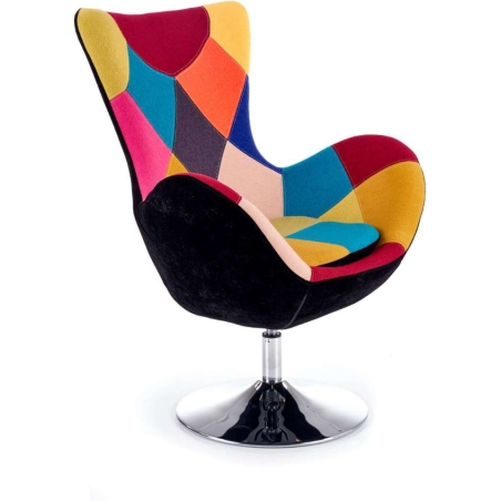 Butterfly multicoloured armchair Halmar