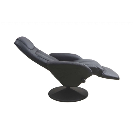 Optima black armchair Halmar