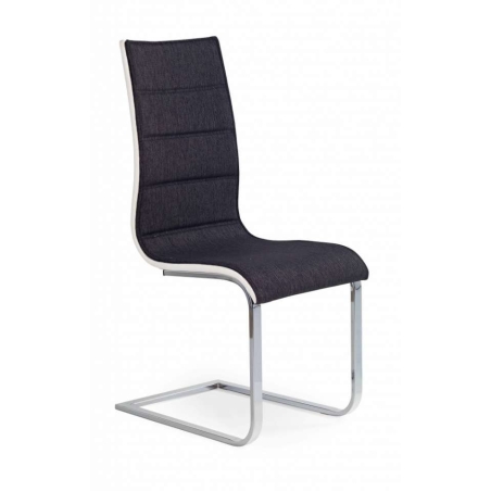 K104 chair black/white Halmar