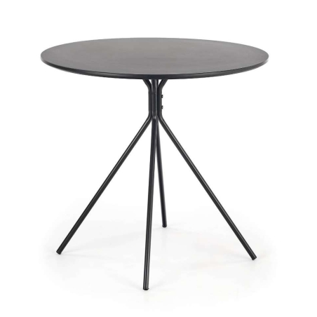 Fondi round table 80 black Halmar