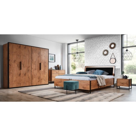 Loft Bed 140 without box LFL New Elegance