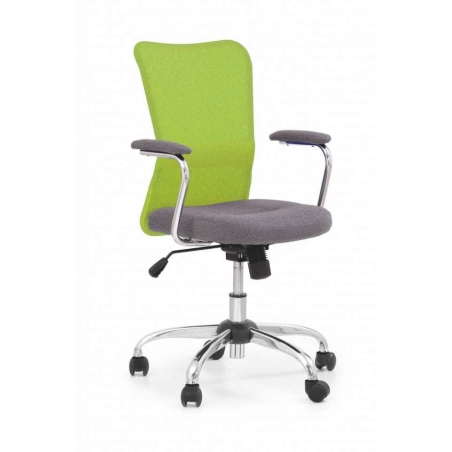 Andy youth armchair ash/lime Halmar