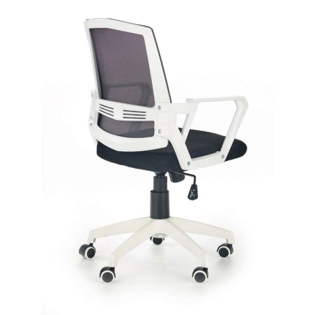 Ascot office armchair black, grey and white Halmar