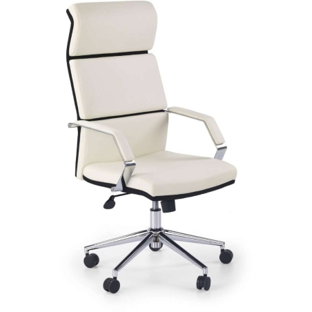 Costa office armchair black and white Halmar