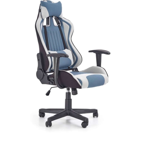 Cayman office armchair light ash-turquoise Halmar