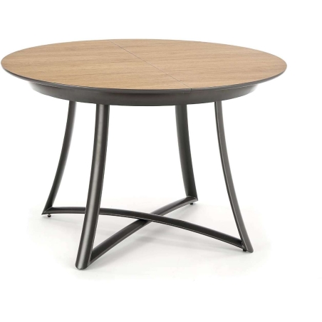 Moretti folding table oak natural grey anthracite legs Halmar