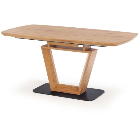 Blacky folding table oak gold Halmar