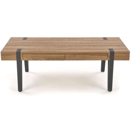 Tuluza bench honey walnut / black Halmar