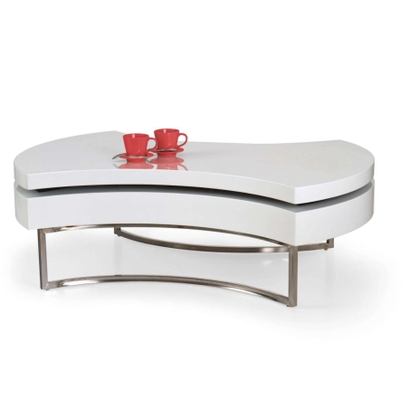 Aurea folding bench white Halmar