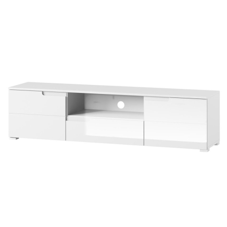 RTV cabinet Selene white gloss Type 09 Szynaka Meble