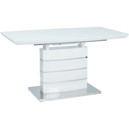 Leonardo folding table white lacquer Signal