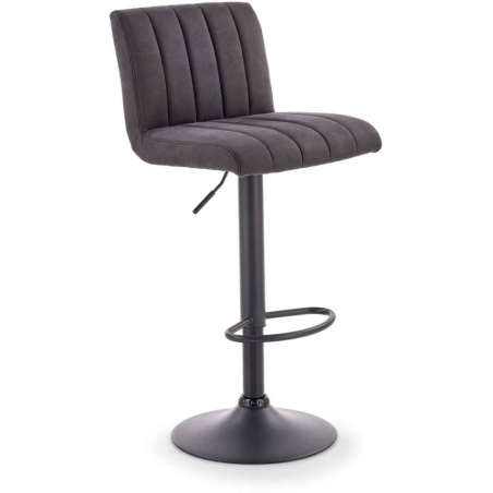 H89 upholstered hocker dark ash Halmar