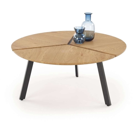 Luana bench black oak gold Halmar