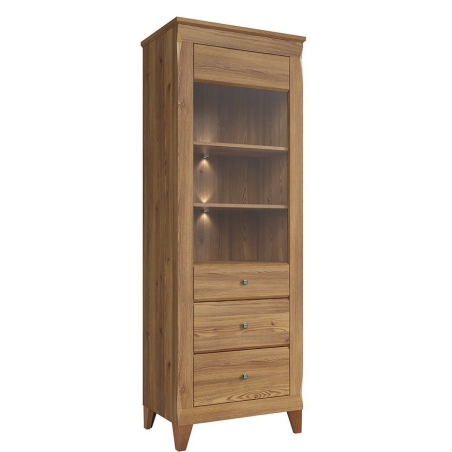 Witryna Bergen REG1W2S Black Red White