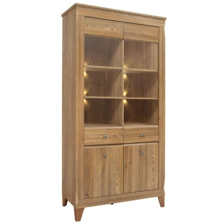 Bergen cabinet REG2W2D Black Red White