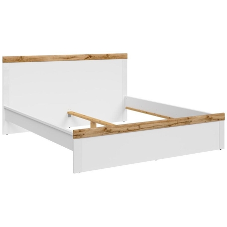 180cm Holten LOZ bed Black Red White