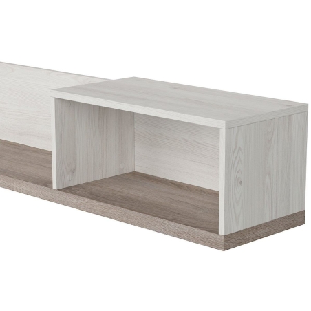 Luca Juzi POL shelf Black Red White