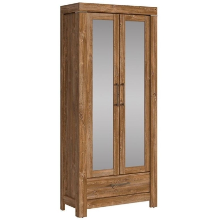 Gent bookcase REG2L1S Black Red White