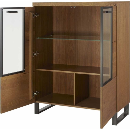 2-door sideboard Pratto 15 oak rustical Szynaka Meble