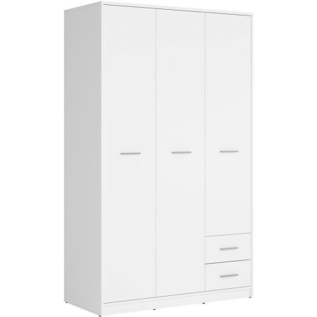 Wardrobe Nepo Plus SZF3D2S Black Red White