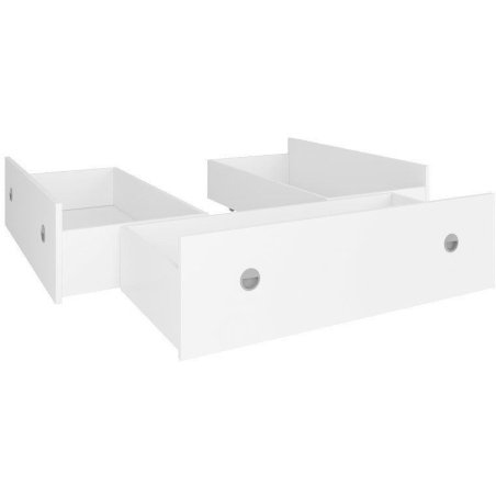 Drawer for bed 140 Nepo Plus LOZ3S_OPCJA Black Red White