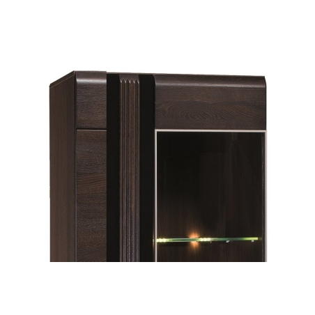 Porti Type 11 Vitrine Chocolate Oak Szynaka Meble