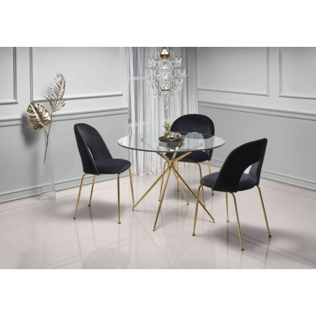 Rondo clear table Halmar