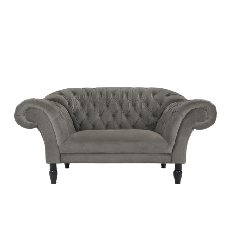 Sofa 1.5S Cupido Black Red White (upholstered furniture)