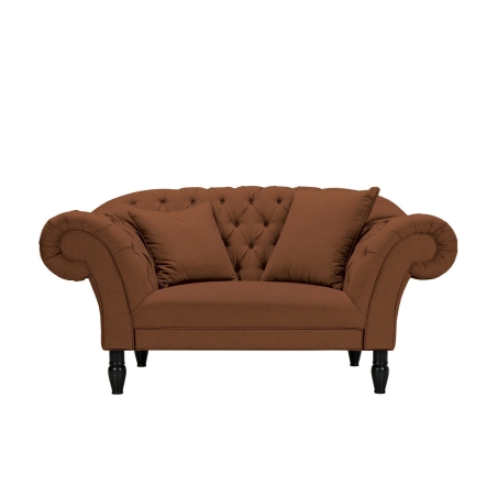 Sofa 1.5S Cupido Black Red White (upholstered furniture)