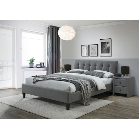 Samara 2 160 upholstered bed ash Halmar