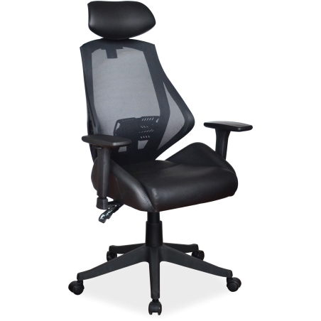 Swivel armchair Q-406 black Signal