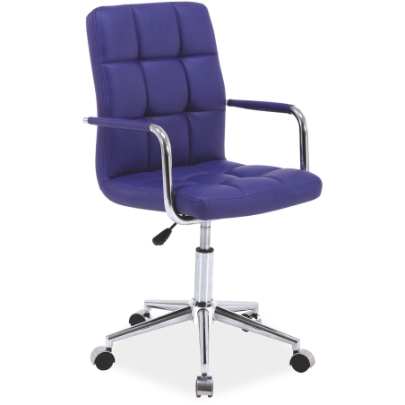 Swivel armchair Q-022 purple Signal