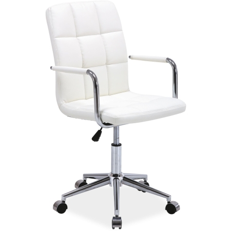 Swivel armchair Q-022 white Signal
